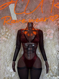 Bottlegirl Christmas Bodysuit - Holiday Design | Exotic Dancewear for Performers, Bottlegirl, Bartender