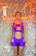 Purple Rave Outfit – Exotic Dancewear One Piece