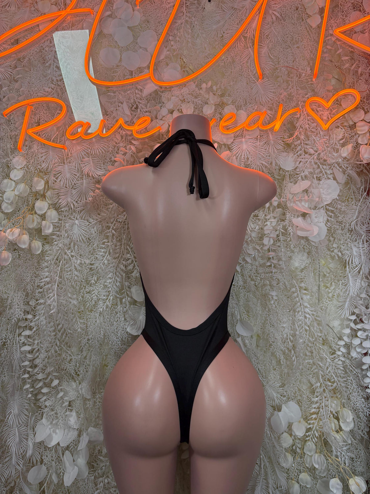 Leopard Print Bottlegirl Bodysuit - One Piece Bartender Outfit, EDM Dancewear, Party Clubwear - image 2