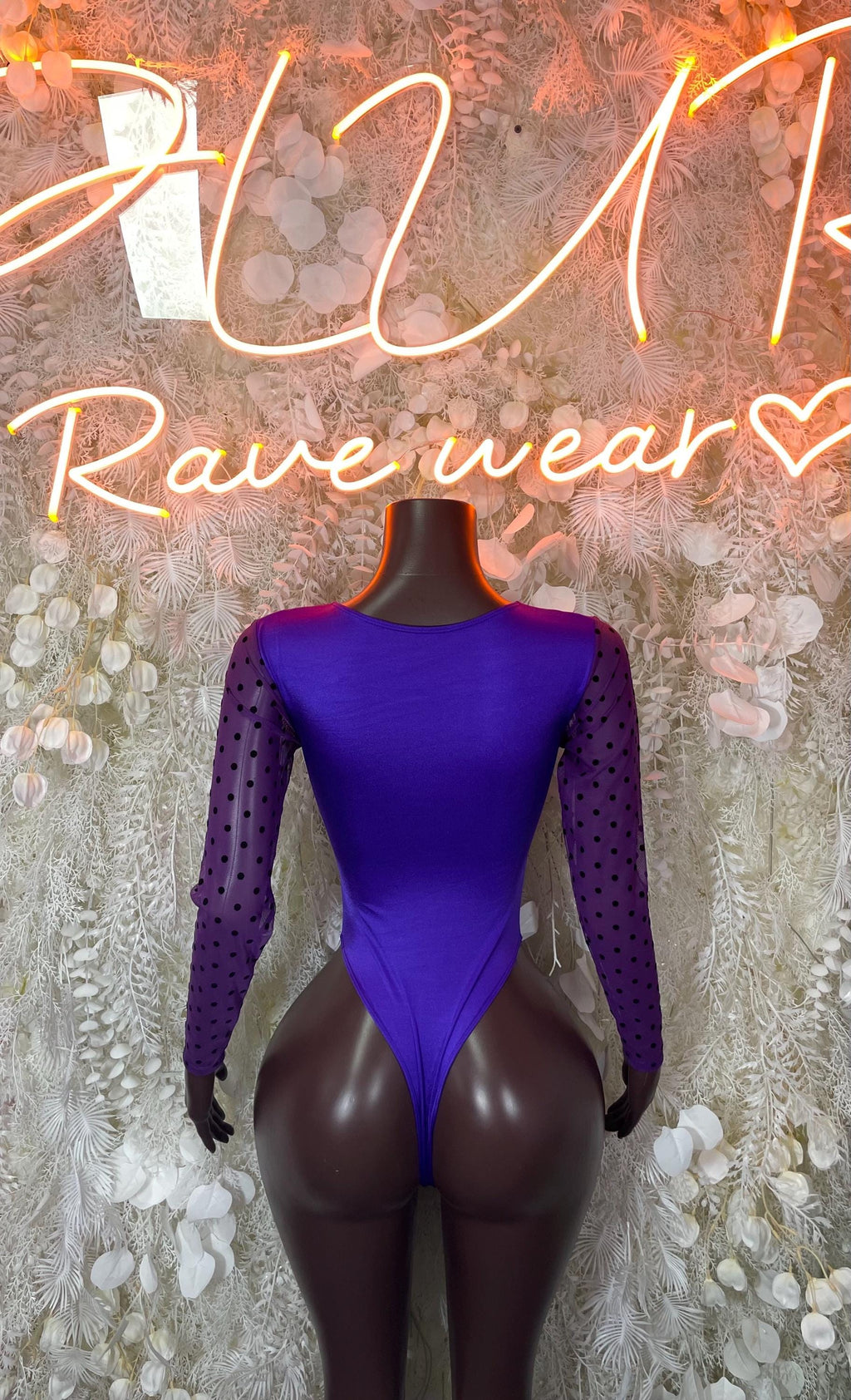 Bottlegirl Outfits Purple Metallic - One Piece Bartender Outfit,  Dancewear, Party Clubwear