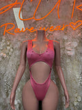 Rave Outfit Pink One-Piece Bodysuit – Ravewear Festivals & Exotic Dancewea