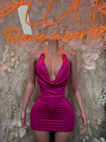 Pink Dress - Exotic Dancewear Rave Outfit, Pole Dance Costume Clubwear