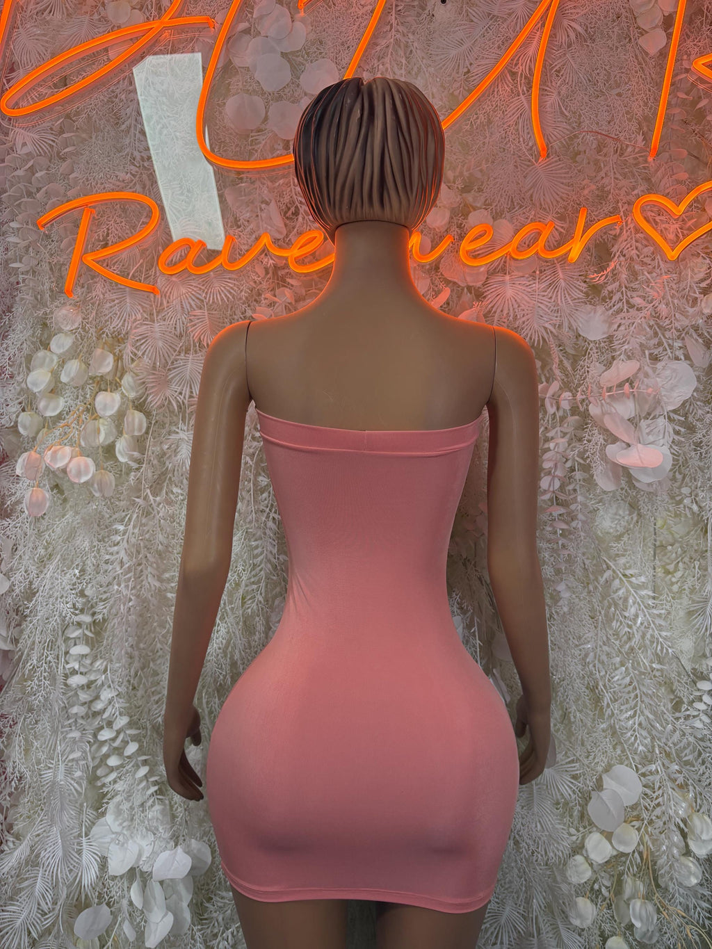 Baby Pink Dress Dancewear Rave Wear Festival Outfit Clubwear Women’s Clothing - image 3