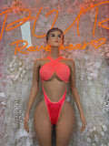 Coral Bodysuit - Exotic Dancewear for Performers, Raves, & Festival Clothing