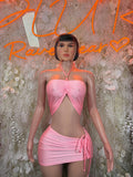 Baby Pink Dress - Exotic Dancewear Rave Outfit, Pole Dance Costume Clubwear