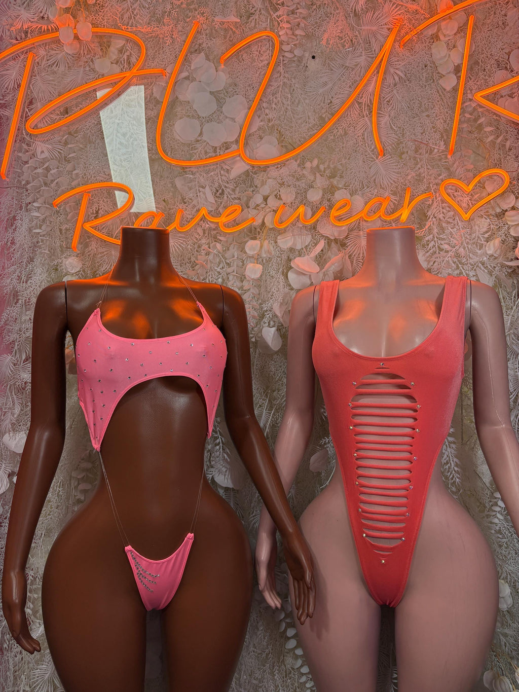 Coral Bodysuit - Exotic Dancewear for Performers, Raves, & Festival Clothing - image 3