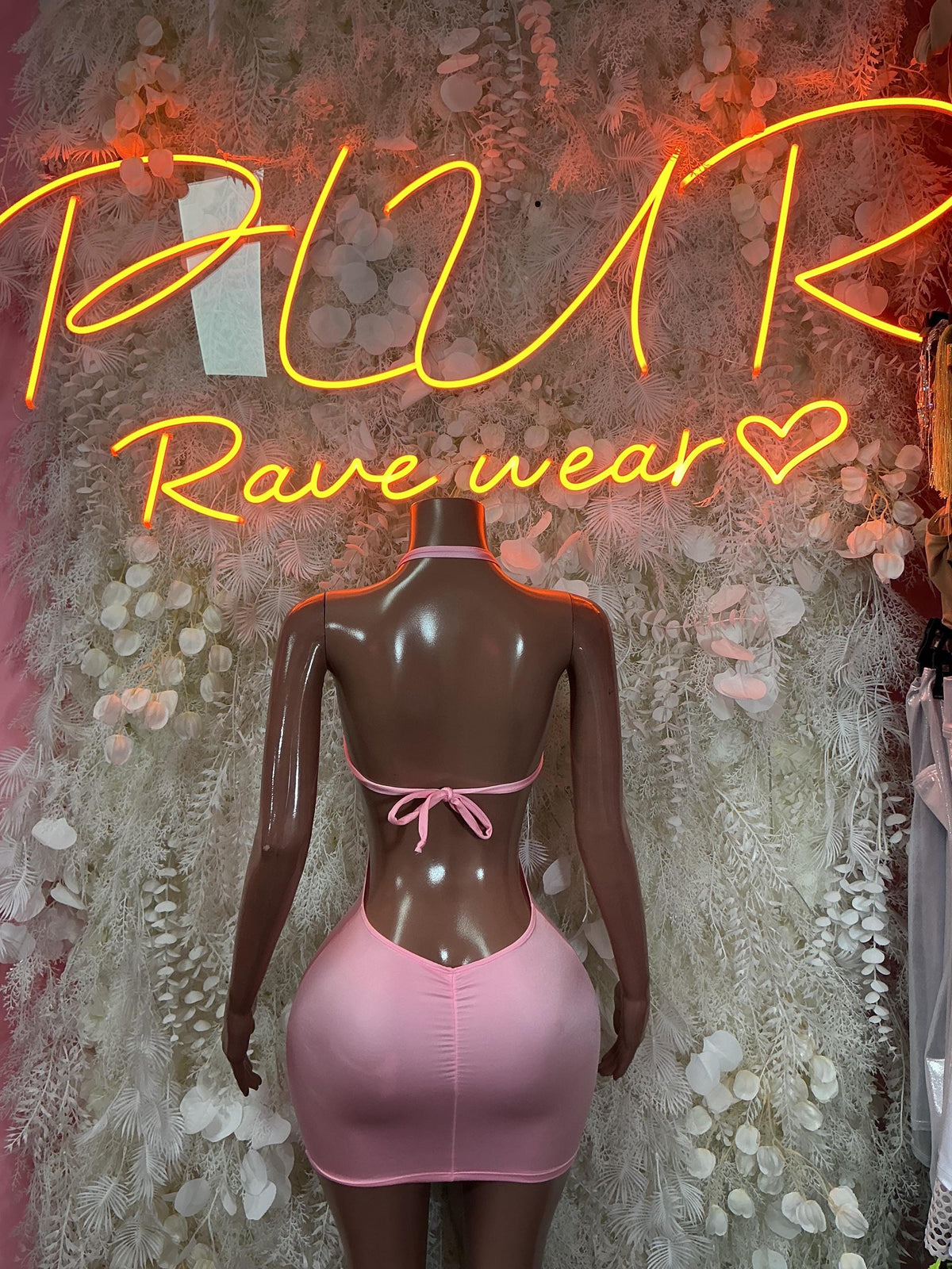 Exotic Dancewear Baby Pink Dress - Women’s Dress Clubwear - image 2