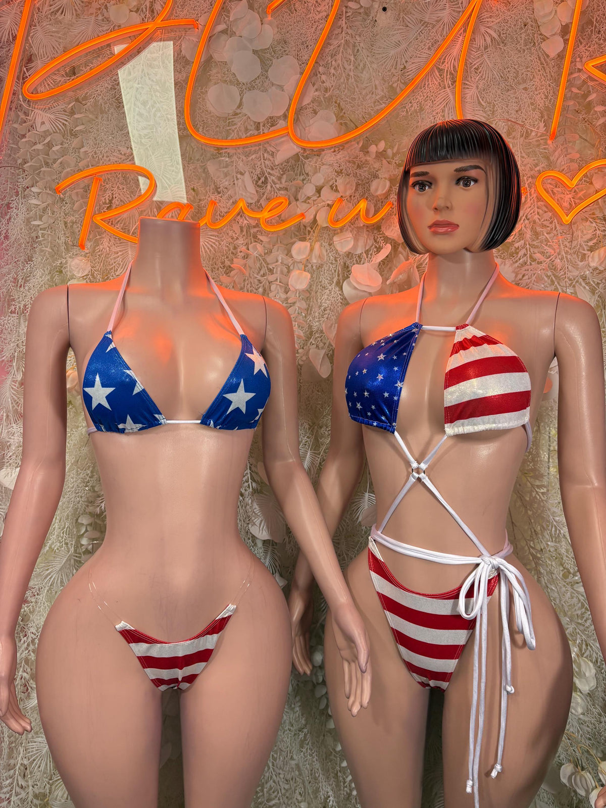 Memorial Day USA Flag Bikini – Patriotic Two-Piece Swimsuit, 4th of July Beachwear - image 3