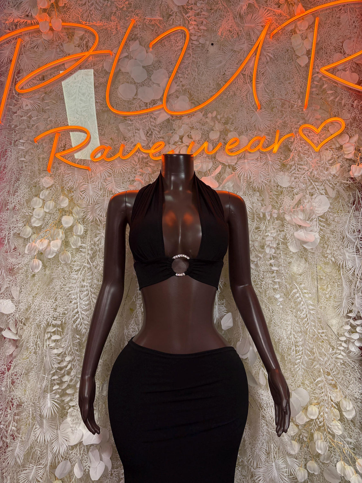 Festival Black Gown for Women - Elegant Flowy Maxi Dress, Date Night & Formal Evening