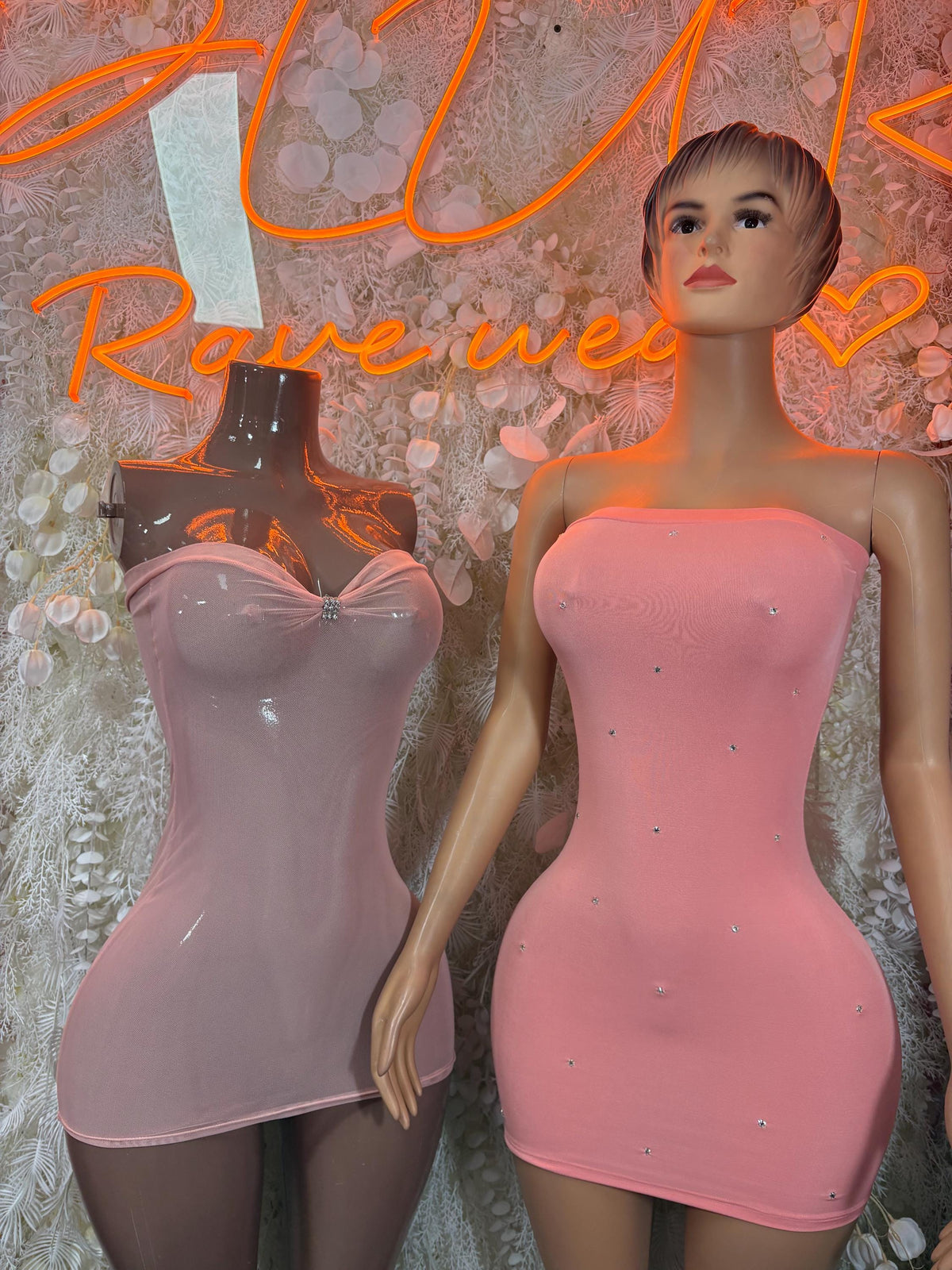 Baby Pink Dress Dancewear Rave Wear Festival Outfit Clubwear Women’s Clothing - image 2