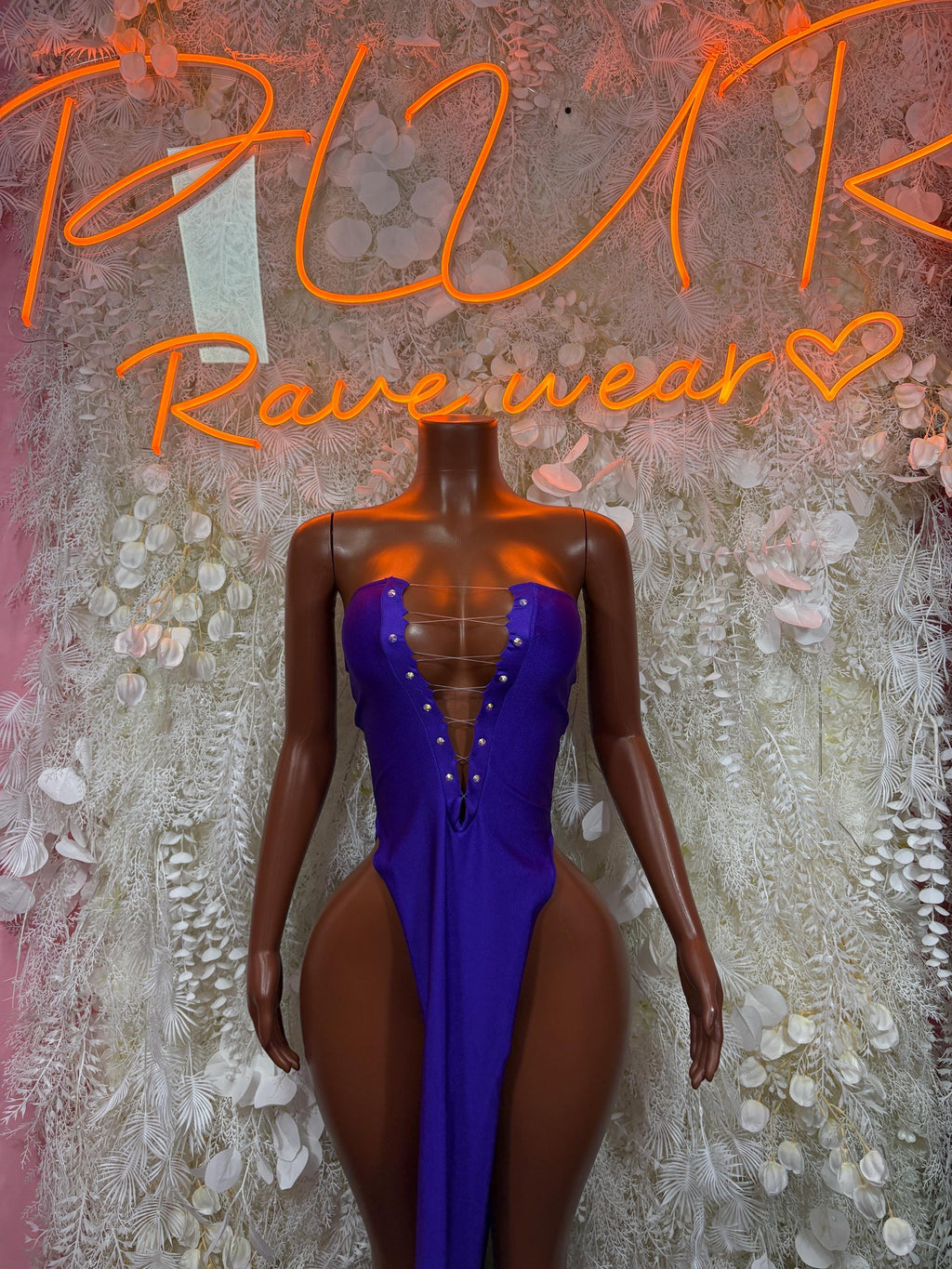 Purple Gown - Exotic Dancewear Elegant, Date Night Dress, Formal Evening Maxi Womens Clothing