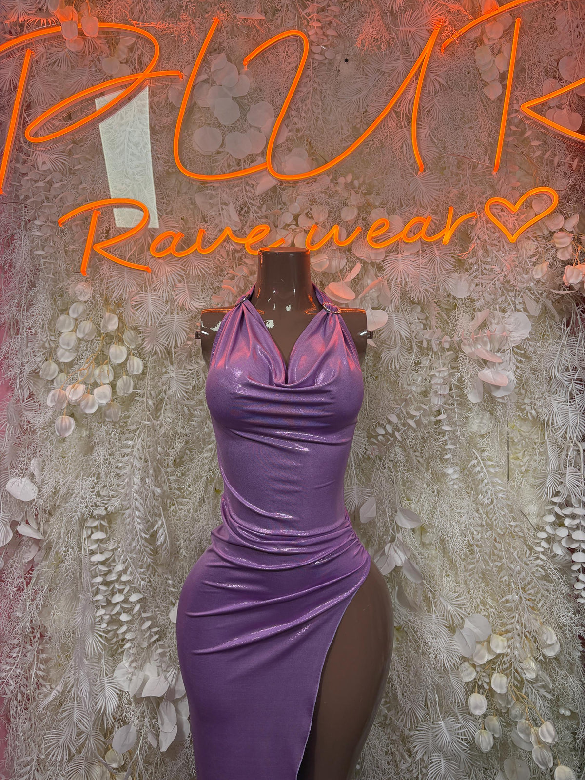 Purple Gown - Exotic Dancewear Elegant, Date Night Dress, Formal Evening Maxi Womens Clothing