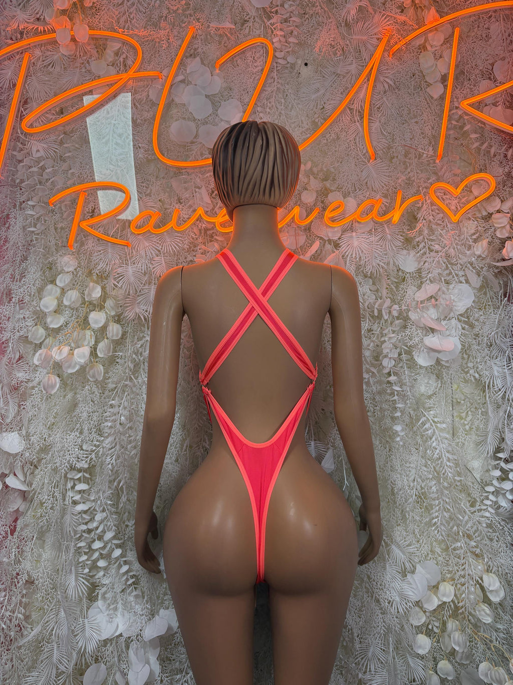 Coral Bodysuit - Exotic Dancewear for Performers, Raves, & Festival Clothing - image 2