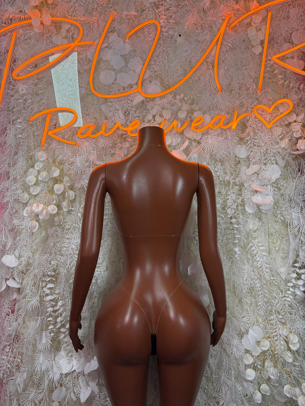 Exotic Dancewear - Two Piece Black Bodysuit Festival Outfit, EDM Dancewear, Party Clubwear - image 2
