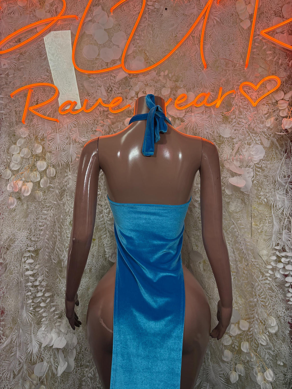 Velvet Teal Dancewear Gown - Elegant, Date Night Dress, Formal Evening Maxi Clubwear Dress
