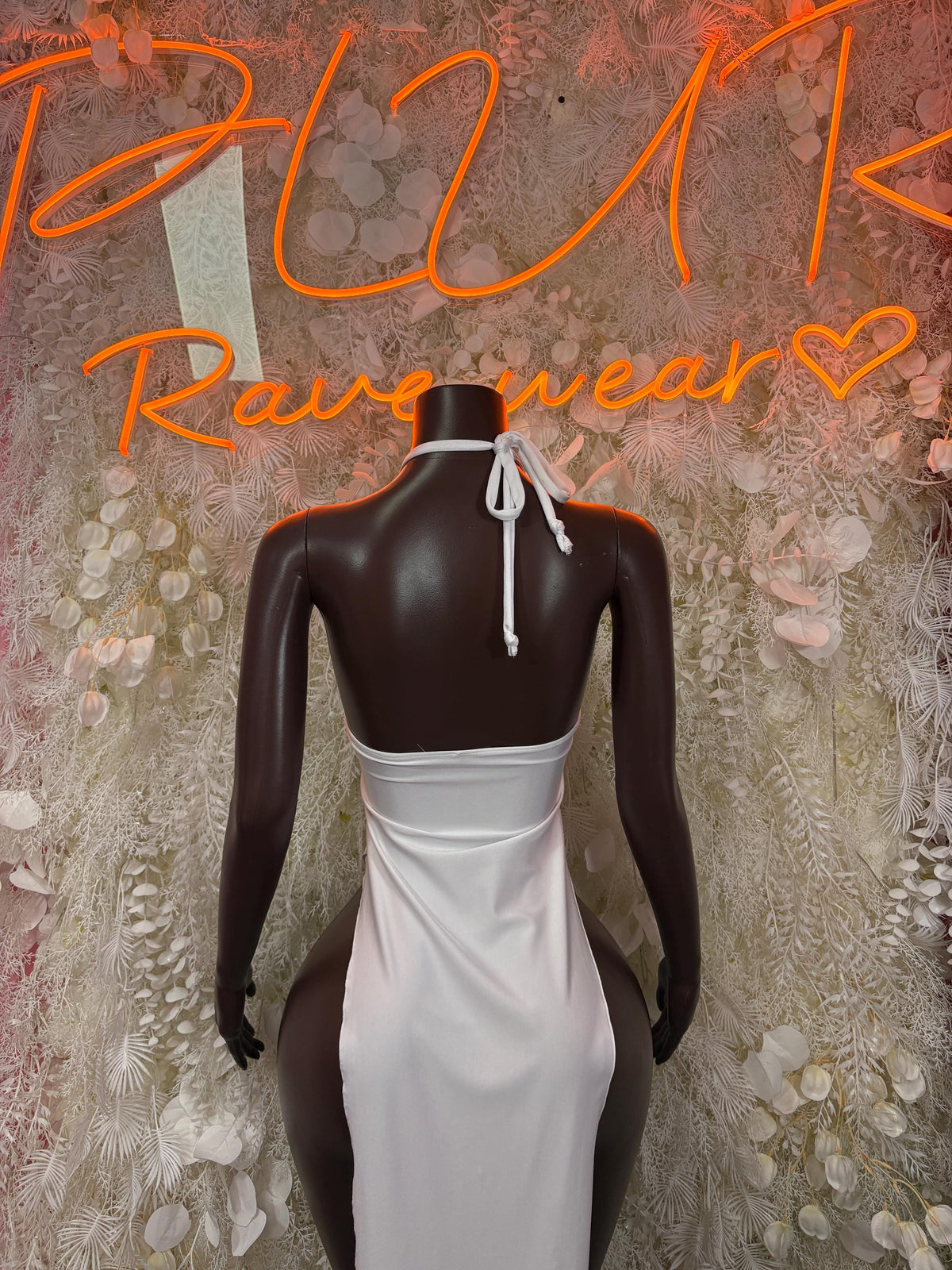 Exotic Dancewear White Gown for Women - Elegant, Date Night Dress, Formal Evening Maxi - image 2
