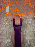 Purple Gown - Exotic Dancewear Elegant, Date Night Dress, Formal Evening Maxi Womens Clothing