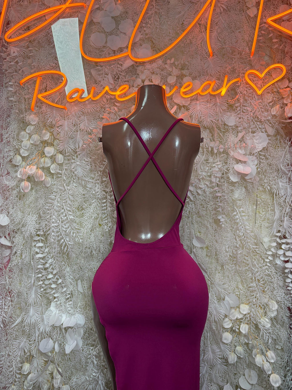 Purple Gown - Exotic Dancewear Elegant, Date Night Dress, Formal Evening Gown