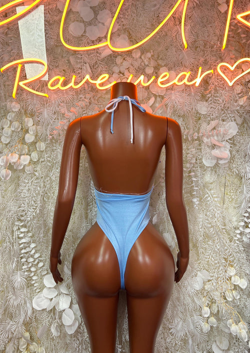 Argentina Flag One-Piece Swimsuit | Festival Beachwear Carnival Outfit - image 2