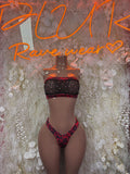 Rave Outfit Two Piece Set, Festival Outfit Exotic Dancewear Set