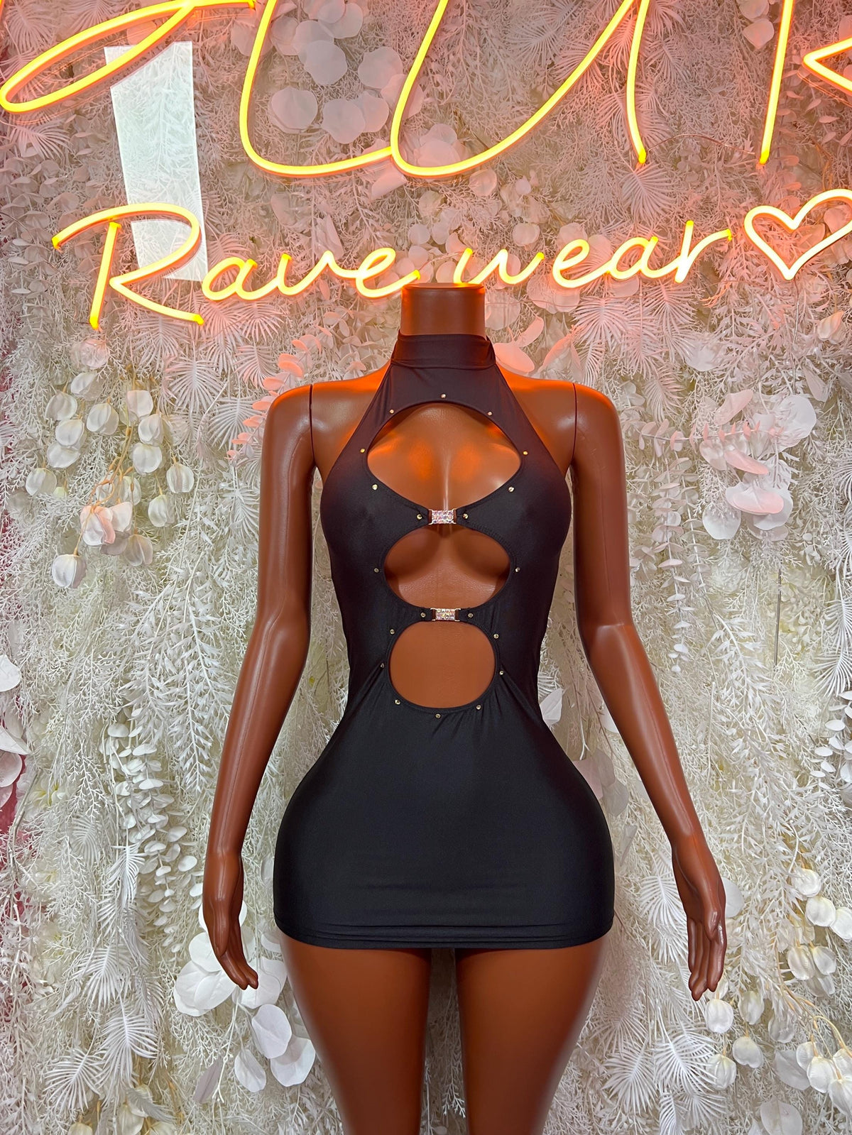 Black Dress Date Night | Rave Dress for Performers, & Festival Clothing Exotic Dancewear