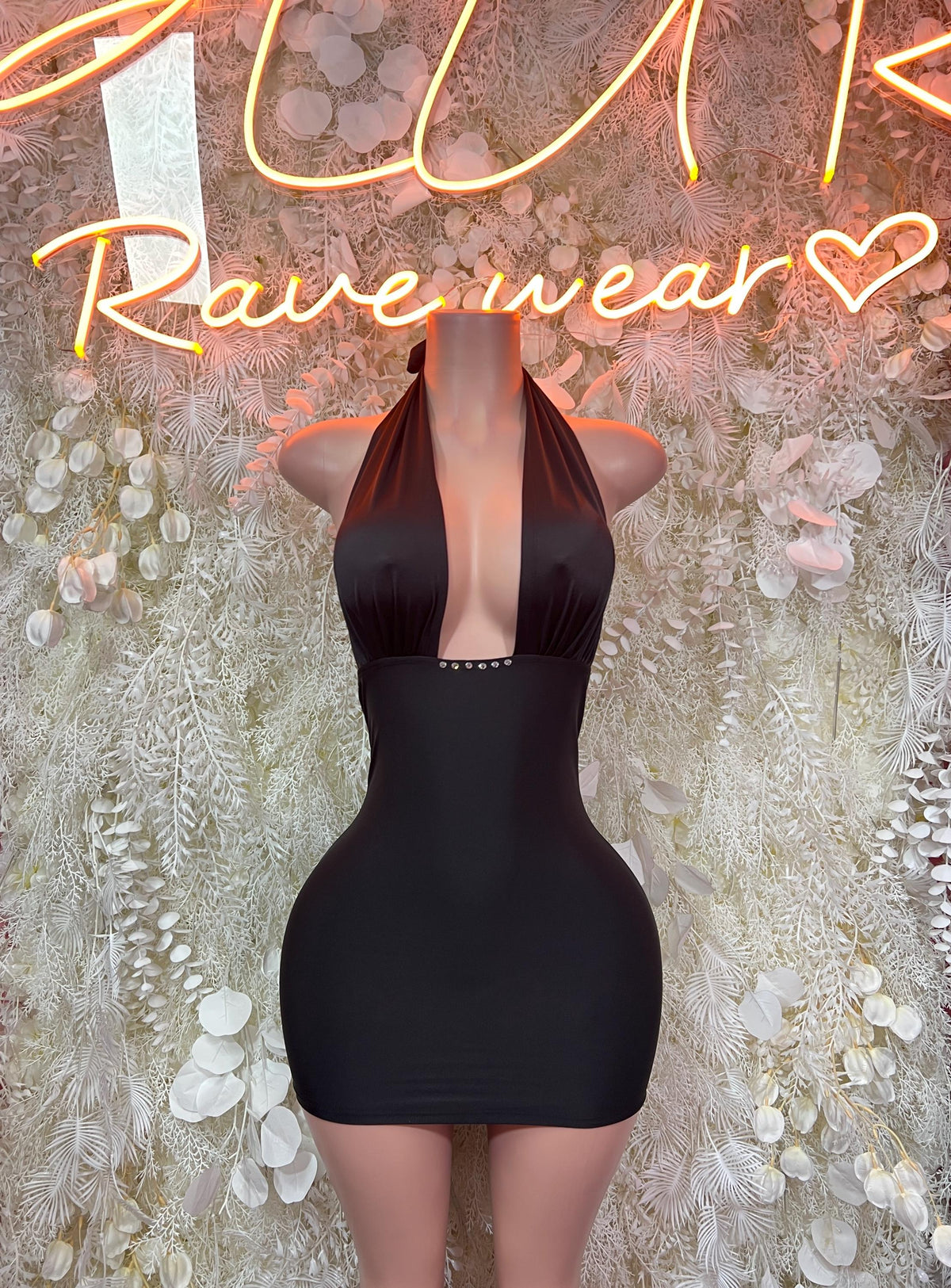 Black Dress Date Night | Rave Dress for Performers, & Festival Clothing Exotic Dancewear