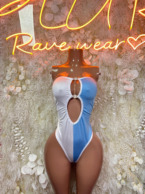 Argentina Flag One-Piece Swimsuit | Festival Beachwear Carnival Outfit