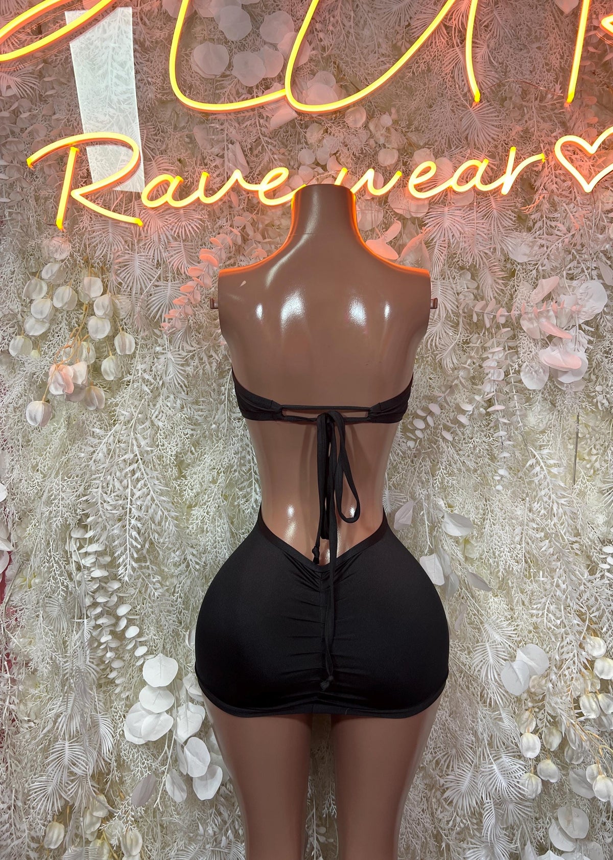 Black Dress Date Night | Rave Dress for Performers, & Festival Clothing Exotic Dancewear - image 2