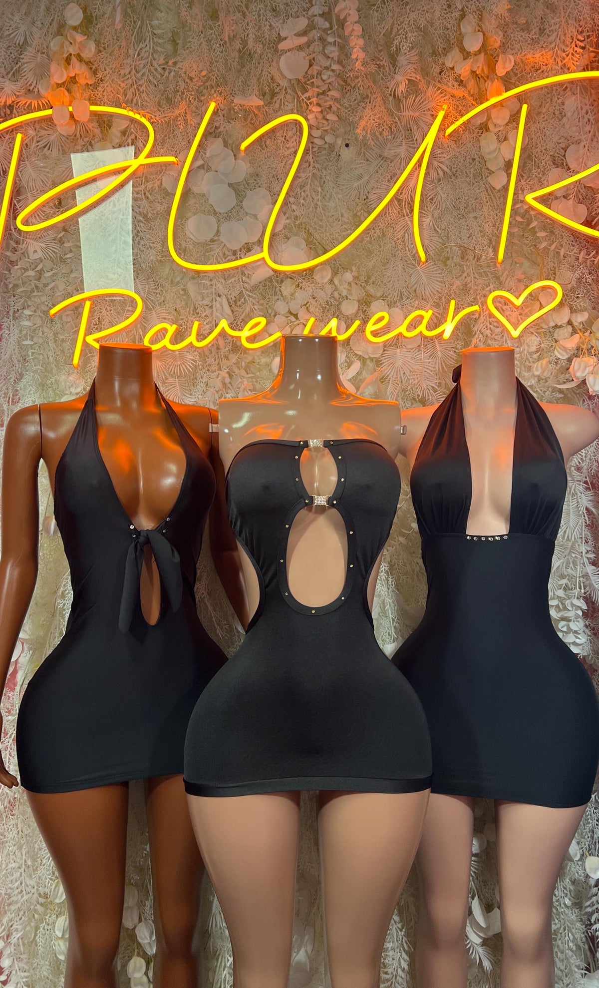 Black Dress Date Night | Rave Dress for Performers, & Festival Clothing Exotic Dancewear - image 3