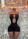 Black Dress Date Night | Rave Dress for Performers, & Festival Clothing Exotic Dancewear