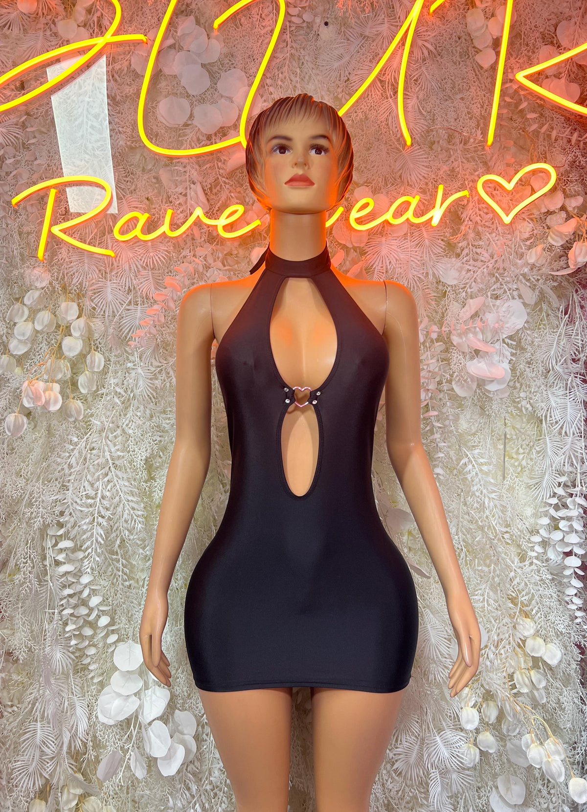 Black Dress Date Night | Rave Dress for Performers, & Festival Clothing Exotic Dancewear