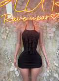 Black Dress Date Night | Rave Dress for Performers, & Festival Clothing Exotic Dancewear