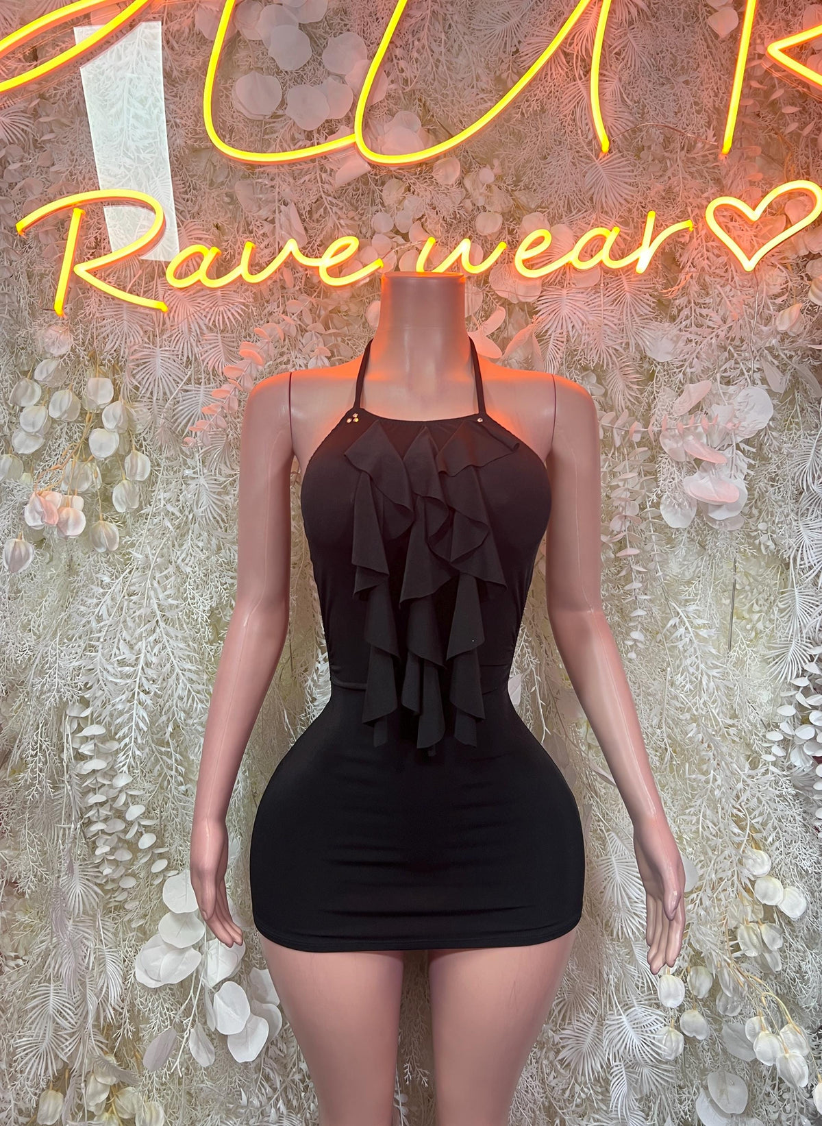 Black Dress Date Night | Rave Dress for Performers, & Festival Clothing Exotic Dancewear