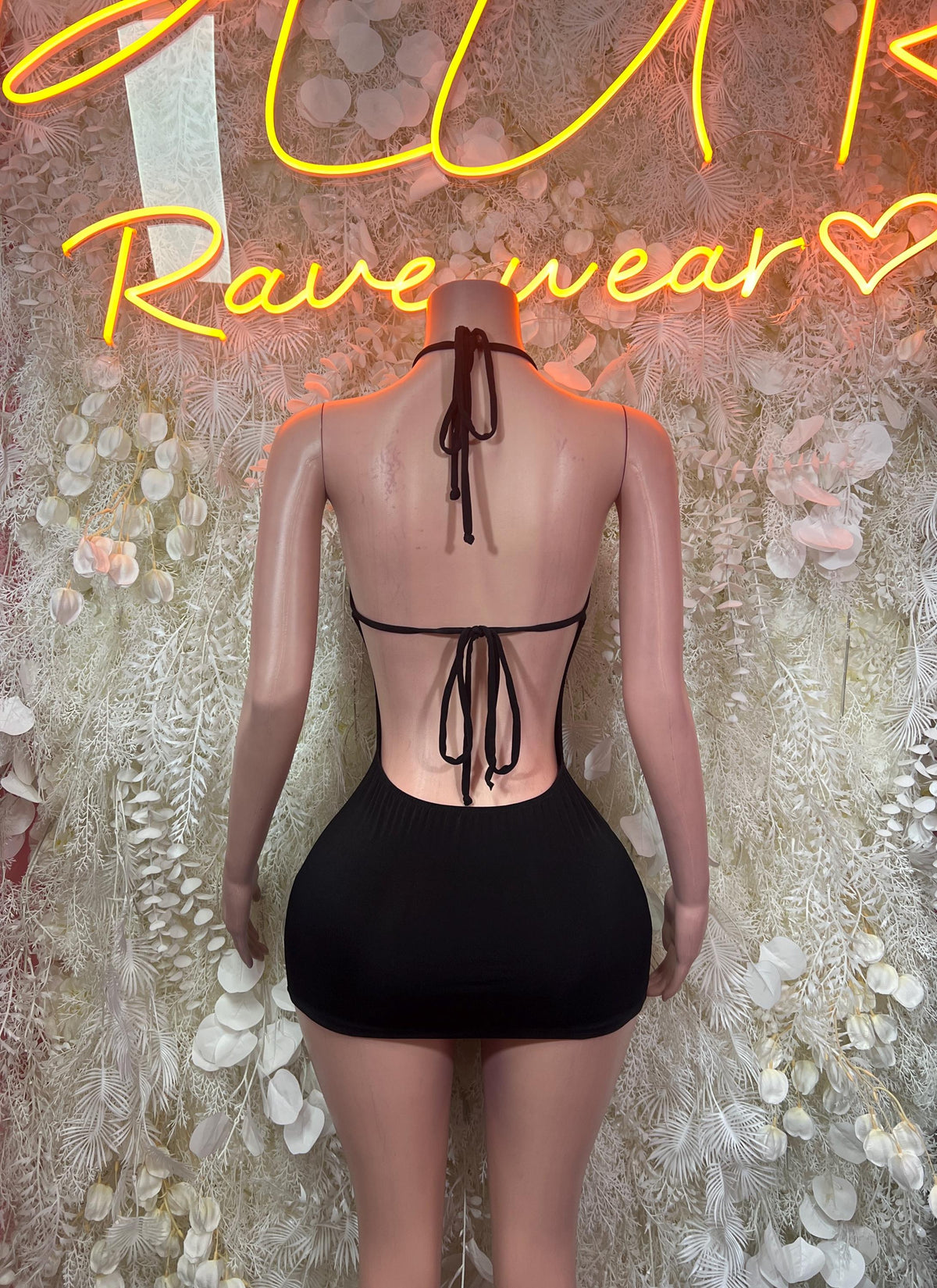 Black Dress Date Night | Rave Dress for Performers, & Festival Clothing Exotic Dancewear - image 2