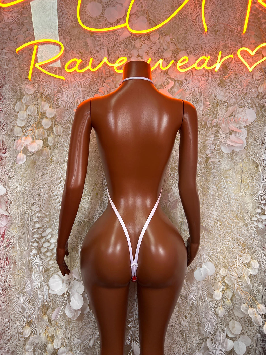 American Flag Labor Day Slingshot Bodysuit – Patriotic Rave Festival Exotic Dancewear Bartender Costume - image 2