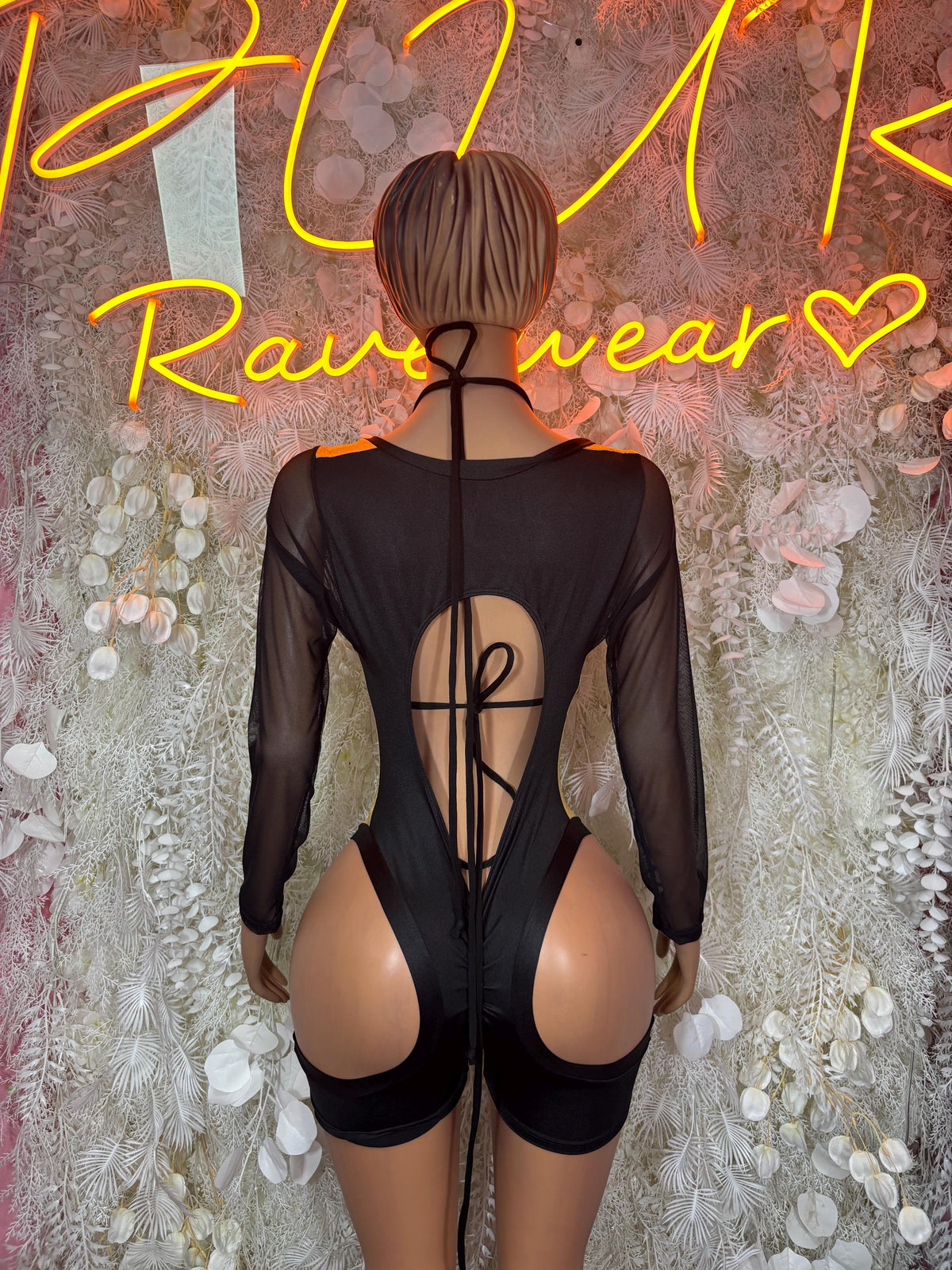 Bottlegirl Gold Metallic  Bodysuit One Piece Rave Festival Outfit Sexy Clubwear Exotic Dancewear